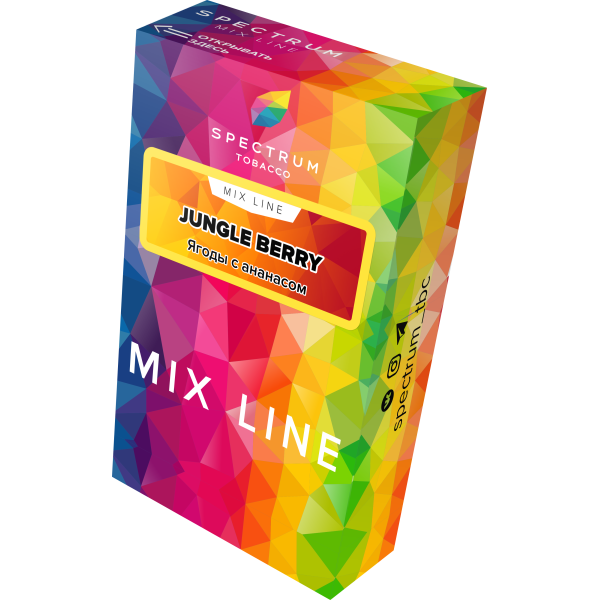 Табак Spectrum Mix Line Jungle Berry 40 грамм в Ханты-Мансийске