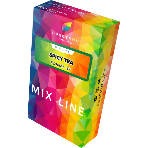 Табак Spectrum Mix Line Spicy Tea 40 грамм в Ханты-Мансийске