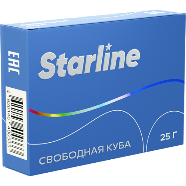 Табак Starline Свободная куба 25 гр в Ханты-Мансийске