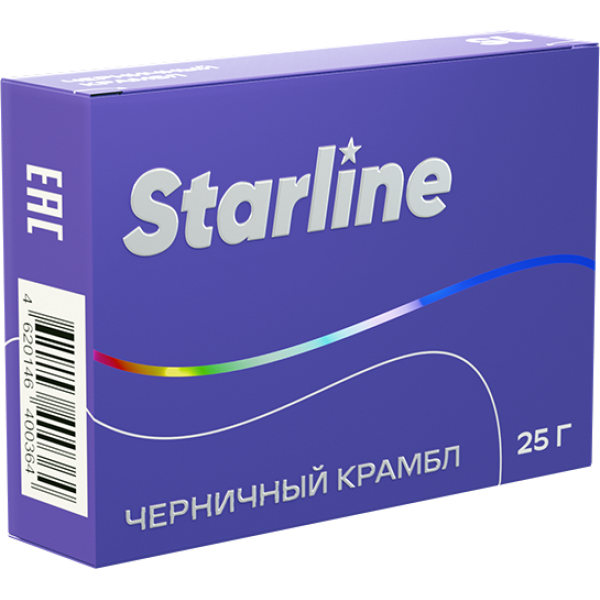 Табак Starline Черничный крамбл 25 гр в Ханты-Мансийске
