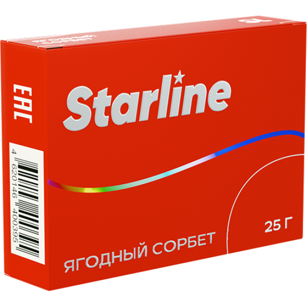 Табак Starline Ягоднный сорбет 25 гр в Ханты-Мансийске