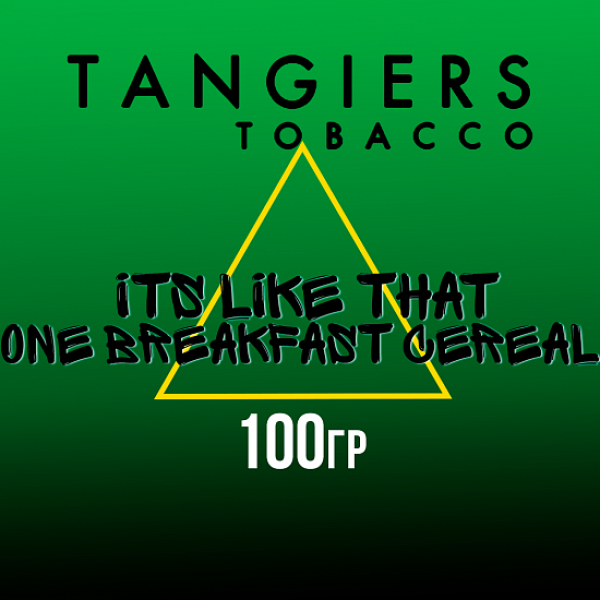 Табак Tangiers BIRQUIQ ITS LIKE THAT ONE BREAKFAST CEREAL 100 гр в Ханты-Мансийске