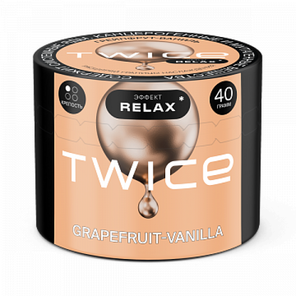 Табак TWICE Grapefruit Vanilla (Грейпфрут Ваниль) 40 гр в Ханты-Мансийске