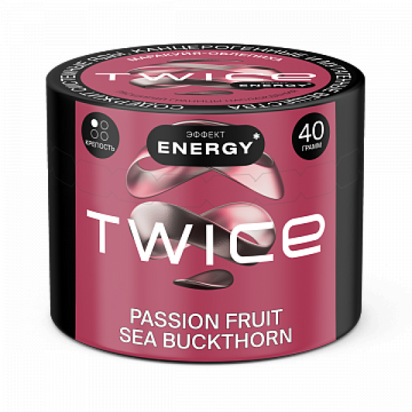 Табак TWICE Passion fruit Sea Buckthorn (Маракуйя Облепиха) 40 гр в Ханты-Мансийске