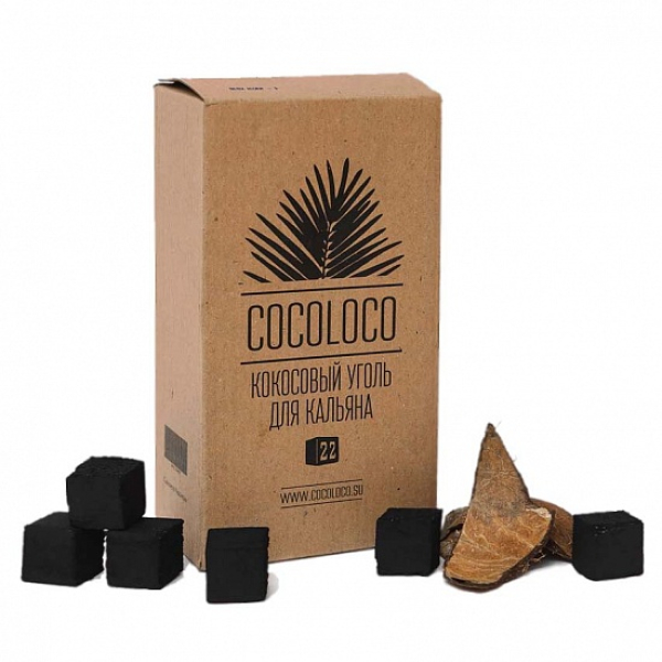 Кокосовый уголь Cocoloco 22мм в Ханты-Мансийске