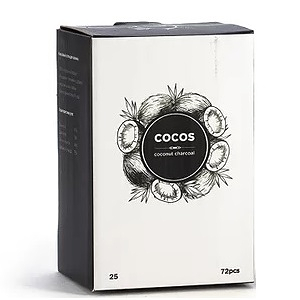 Кокосовый уголь Cocos 25мм для кальяна в Ханты-Мансийске