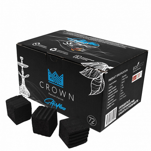 Кокосовый уголь Crown Air-Flow 25 мм в Ханты-Мансийске