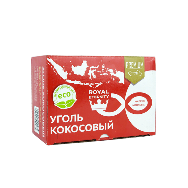 Кокосовый уголь Royal Eternity для кальяна (25 мм, 72 шт) в Ханты-Мансийске