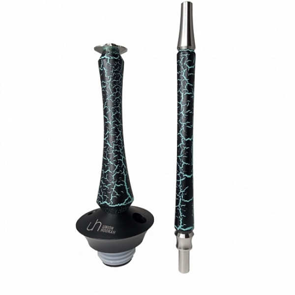 Кальян Union Hookah Sleek Кракле голубой в Ханты-Мансийске