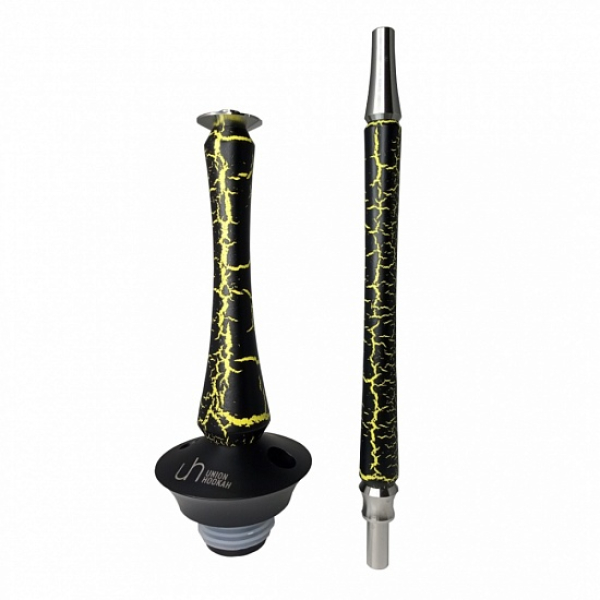 Кальян Union Hookah Sleek Кракле желтый в Ханты-Мансийске