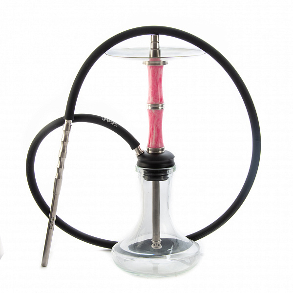 Кальян Y.K.A.P. Mini STR M3 (Розовый, 39 см) в Ханты-Мансийске