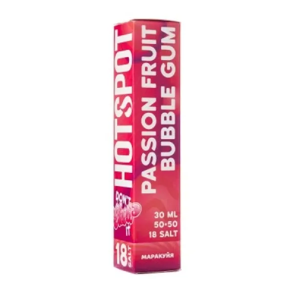 Жидкость HOTSPOT Chow Passion Fruit Bubble Gum 30 мл в Ханты-Мансийске