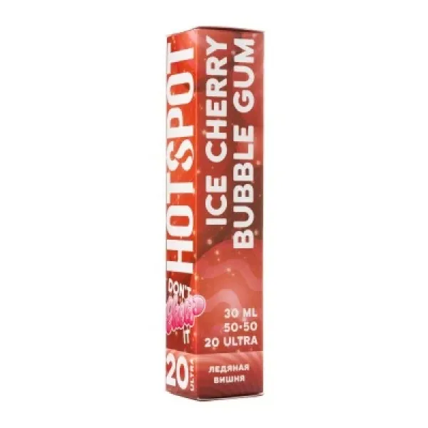 Жидкость HOTSPOT Chow Ultra Ice Cherry Bubble Gum 30 мл в Ханты-Мансийске