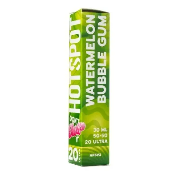 Жидкость HOTSPOT Chow Ultra Watermelon Bubble Gum 30 мл в Ханты-Мансийске
