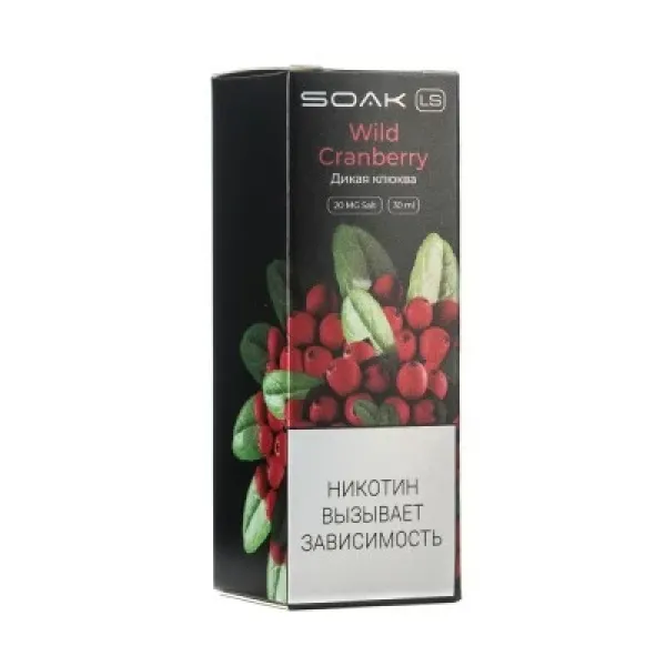Жидкость SOAK LS Wild Cranberry 30 мл в Ханты-Мансийске