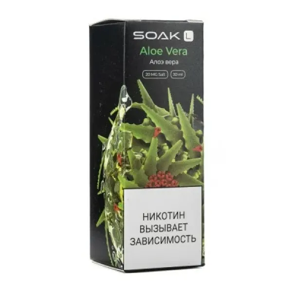 Жидкость SOAK L Aloe Vera 30 мл в Ханты-Мансийске