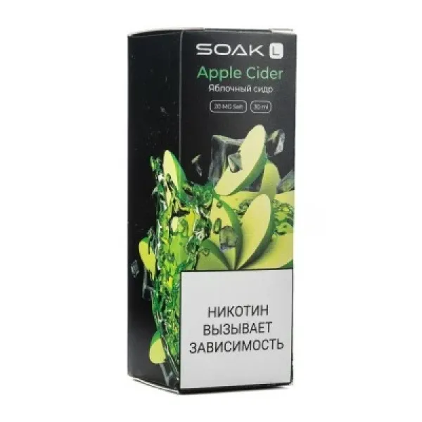 Жидкость SOAK L Apple Cider 30 мл в Ханты-Мансийске