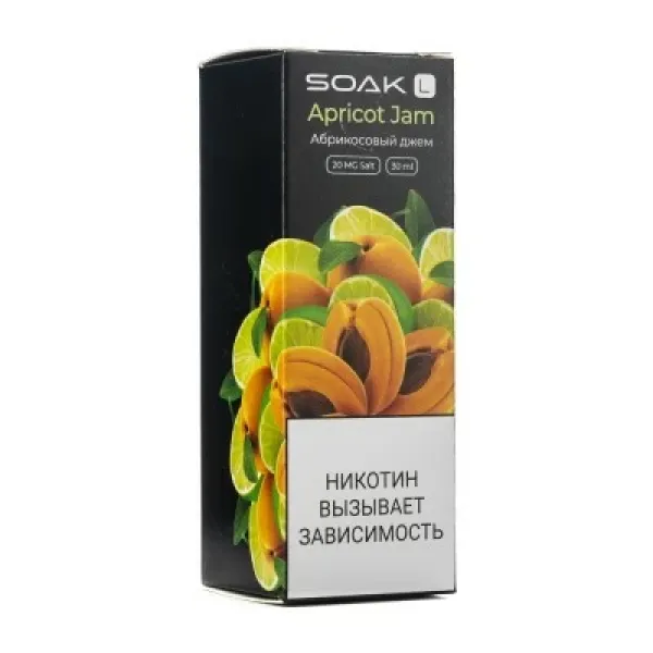 Жидкость SOAK L Apricot Jam 30 мл в Ханты-Мансийске