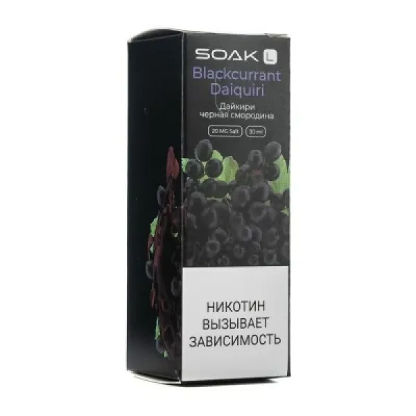 Жидкость SOAK L Blackcurrant Daiquiri 30 мл в Ханты-Мансийске