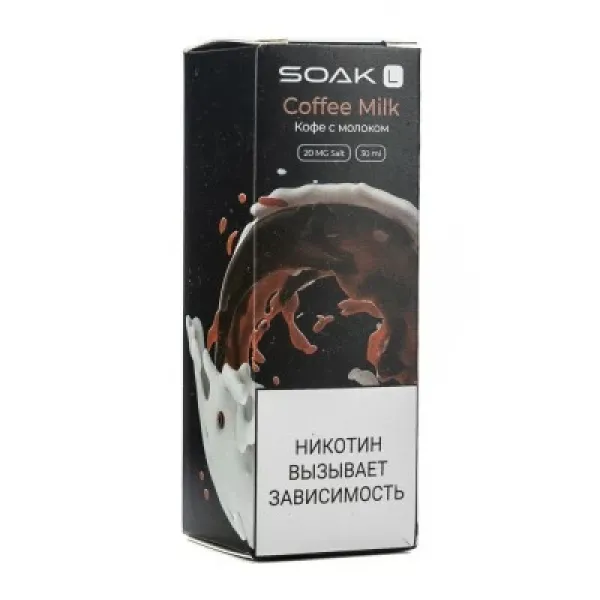 Жидкость SOAK L Coffe Milk 30 мл в Ханты-Мансийске
