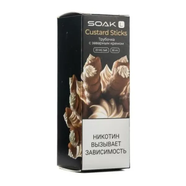 Жидкость SOAK L Custard Sticks 30 мл в Ханты-Мансийске