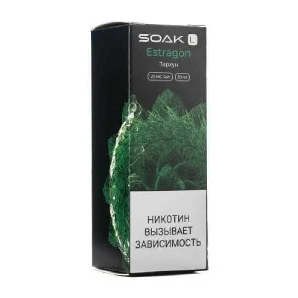 Жидкость SOAK L Estragon 30 мл в Ханты-Мансийске