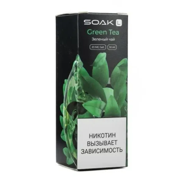 Жидкость SOAK L Green Tea 30 мл в Ханты-Мансийске