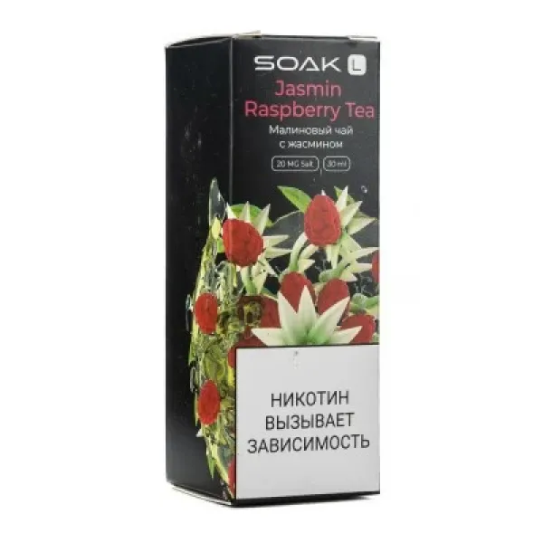 Жидкость SOAK L Jasmin Raspberry Tea 30 мл в Ханты-Мансийске