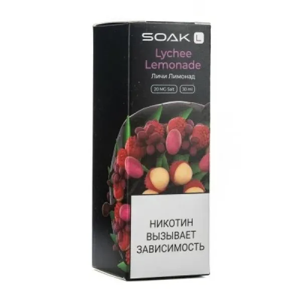 Жидкость SOAK L Lychee Lemonade 30 мл в Ханты-Мансийске