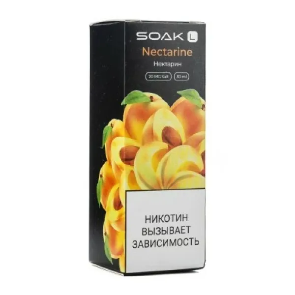 Жидкость SOAK L Nectarine 30 мл в Ханты-Мансийске