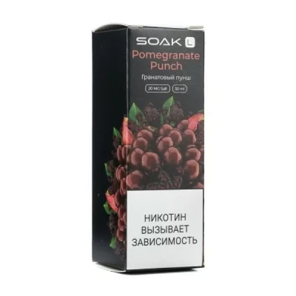 Жидкость SOAK L Pomegranate Punch 30 мл в Ханты-Мансийске