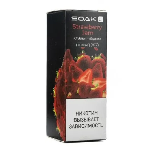 Жидкость SOAK L Strawberry Jam 30 мл в Ханты-Мансийске