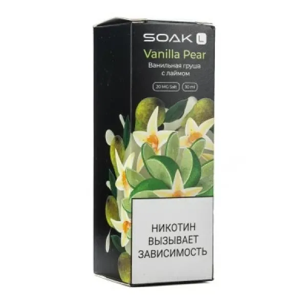 Жидкость SOAK L Vanilla Pear 30 мл в Ханты-Мансийске