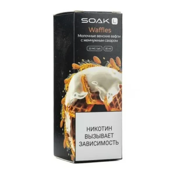 Жидкость SOAK L Waffels 30 мл в Ханты-Мансийске