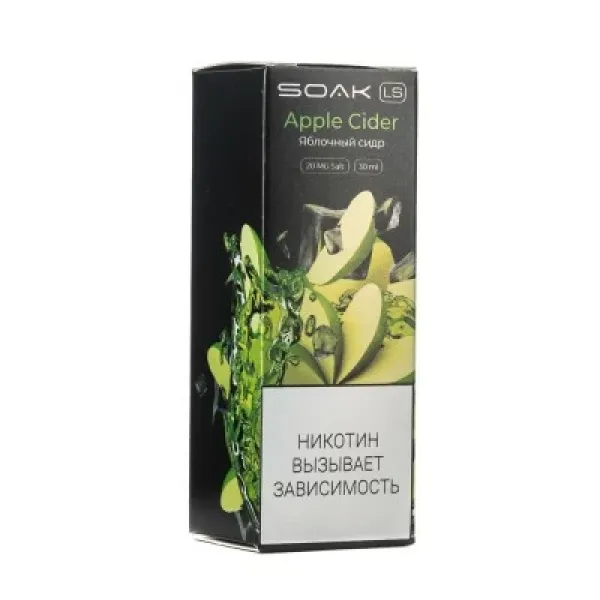 Жидкость SOAK LS Apple Cider 30 мл в Ханты-Мансийске