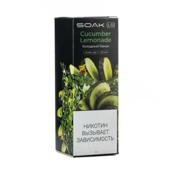 Жидкость SOAK LS Cucumber Lemonade 30 мл в Ханты-Мансийске