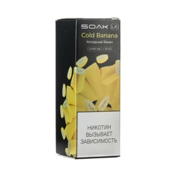 Жидкость SOAK LX Cold Banana 30 мл в Ханты-Мансийске