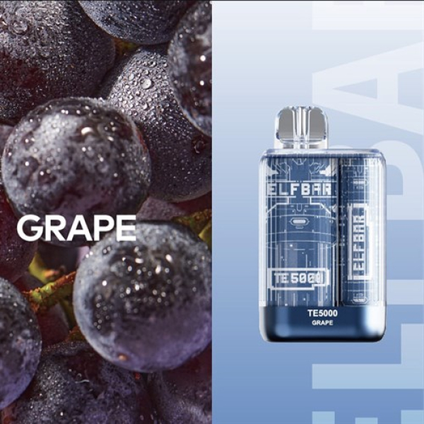 Elfbar TE5000 Grape, 5000 тяг в Ханты-Мансийске