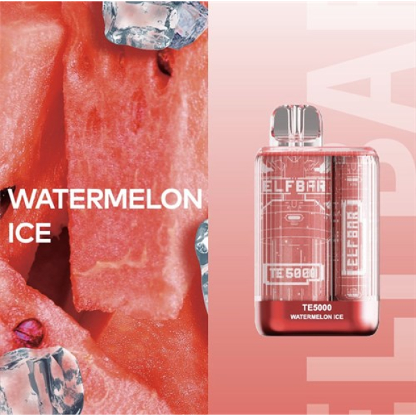 Elfbar TE5000 Watermelon Ice, 5000 тяг в Ханты-Мансийске