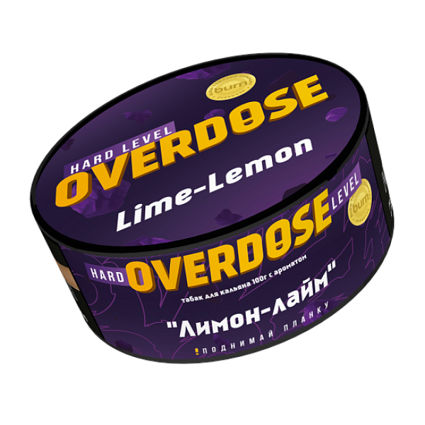 Табак Overdose Lime Lemon (Лимон лайм) 100 гр в Ханты-Мансийске