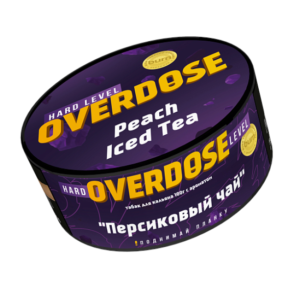 Табак Overdose Peach Iced Tea (Персиковый чай) 100 гр в Ханты-Мансийске