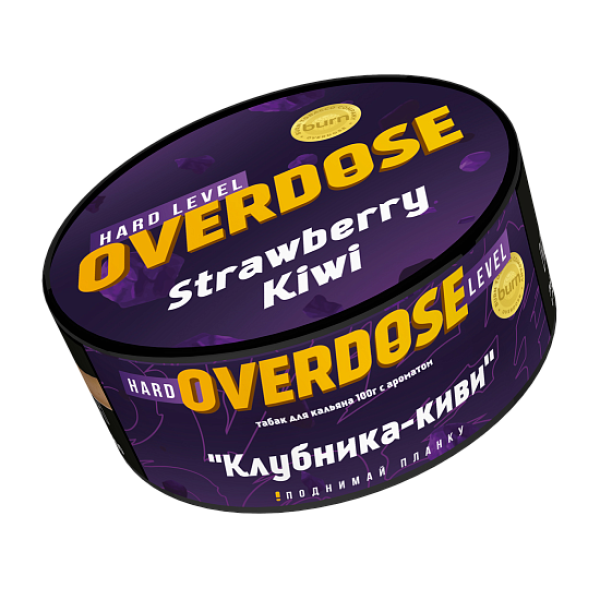 Табак Overdose Strawberry Kiwi (Клубника киви) 100 гр в Ханты-Мансийске