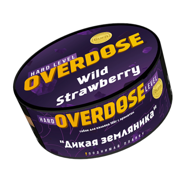 Табак Overdose Wild Strawberry (Дикая земляника) 100 гр в Ханты-Мансийске