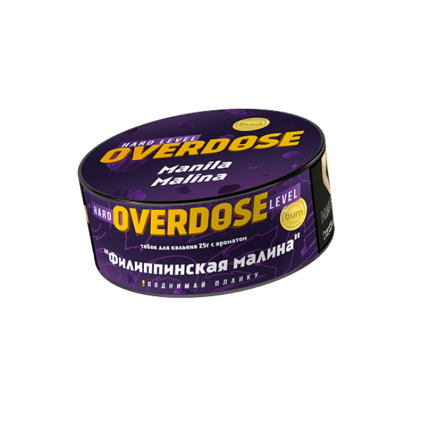 Табак Overdose Manila Malina (Филиппинская малина) 25 гр в Ханты-Мансийске