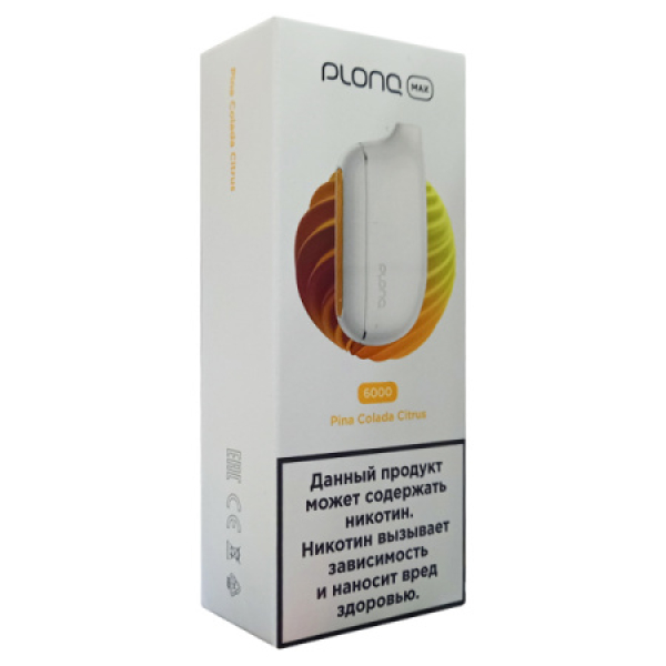 Plonq Max Pina Colada Citrus 6000 тяг в Ханты-Мансийске