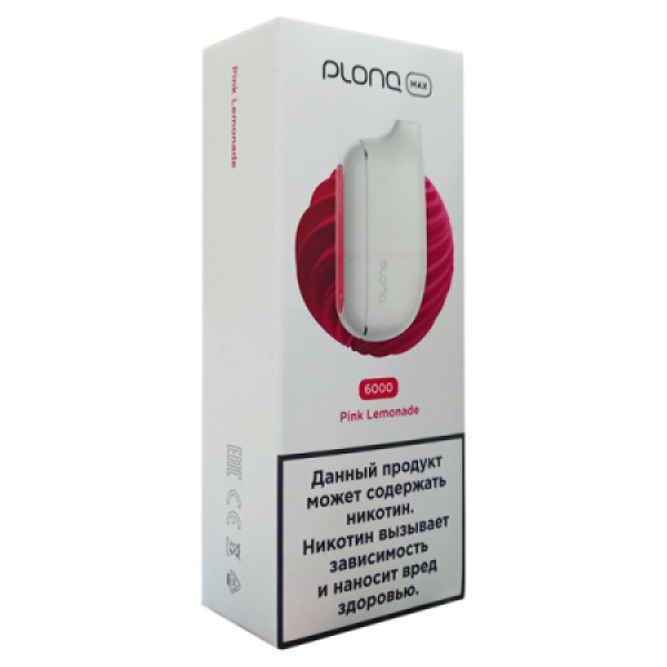Plonq Max Pink Lemonade 6000 тяг в Ханты-Мансийске