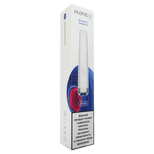 Plonq Plus Pro Blueberry Raspberry 4000 тяг в Ханты-Мансийске