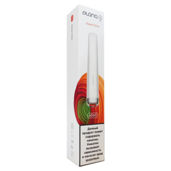 Plonq Plus Pro Guava Citrus 4000 тяг в Ханты-Мансийске