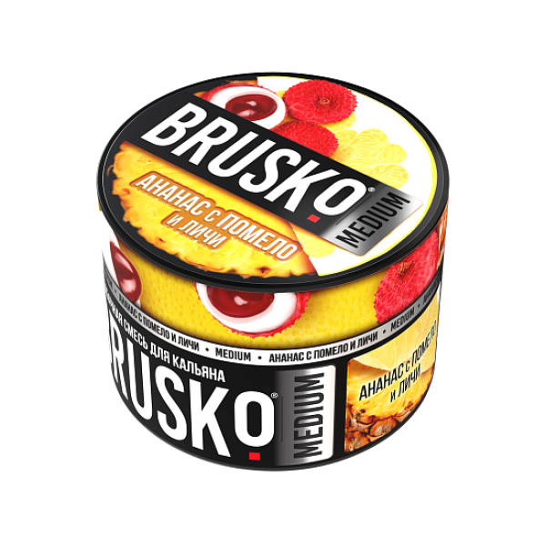 Смесь Brusko Ананас с помело и личи 50 гр в Ханты-Мансийске