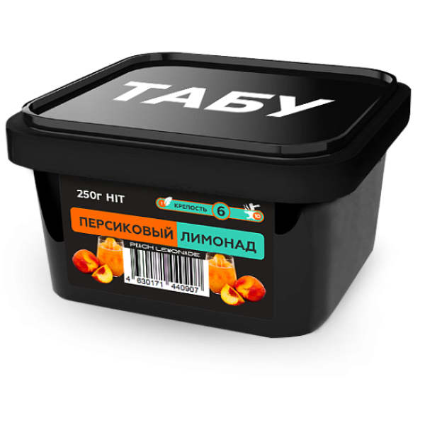 Смесь Tabu Hit Strong PEACH LEMONADE 250 гр в Ханты-Мансийске